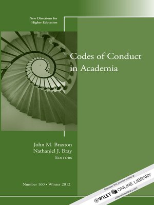 cover image of Codes of Conduct in Academia